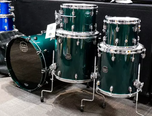 Mapex - Saturn Evolution 5-Piece Shell Pack (22,10,12,14,16) - Brunswick Green